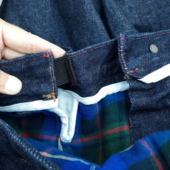 Lands End Jeans Flannel Lined size 44 - Picture 6 of 7